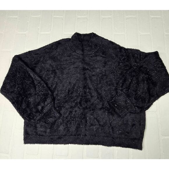 Wild Fable  Black Sparkle Sweater XL - Picture 1 of 5
